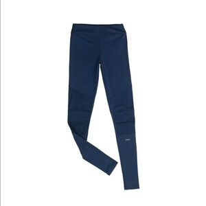 Nuyu Biker Moto leggings with detail on knee